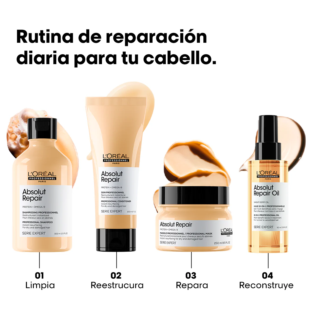 Acondicionador Para Cabello Dañado Absolut Repair 200Ml Loreal Professionnel - Image 3