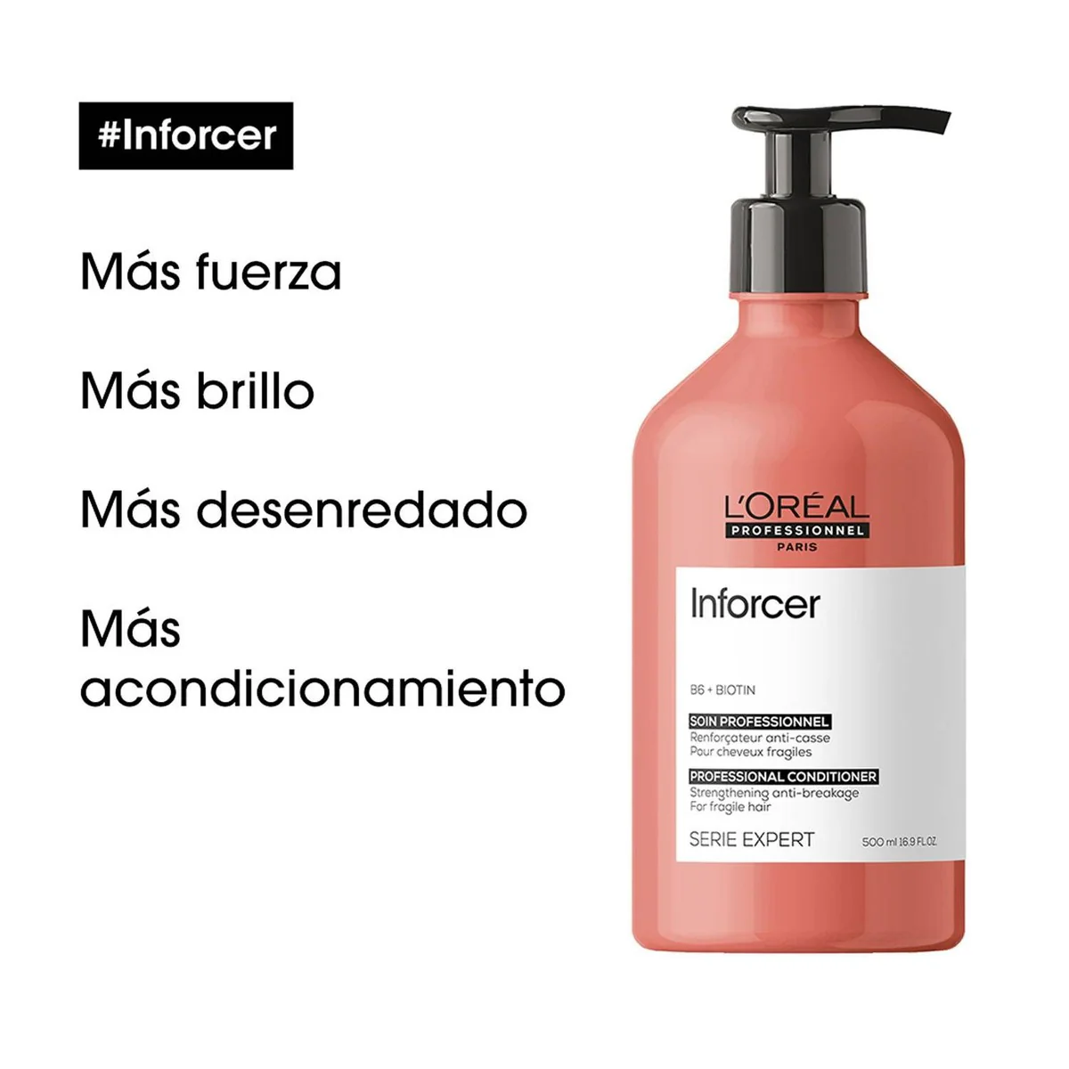 Acondicionador Para Cabello Debilitado Inforcer 500Ml Loreal Professionnel - Image 2