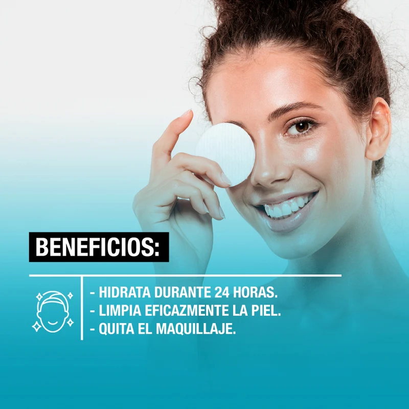 Agua Micelar Desmaquillante Neutrogena Hydro Boost Ácido Hialurónico 400 ml - Image 2