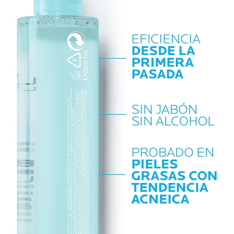 Agua Micelar Effaclar Pieles Mixtas a Grasas 200ml - Image 3