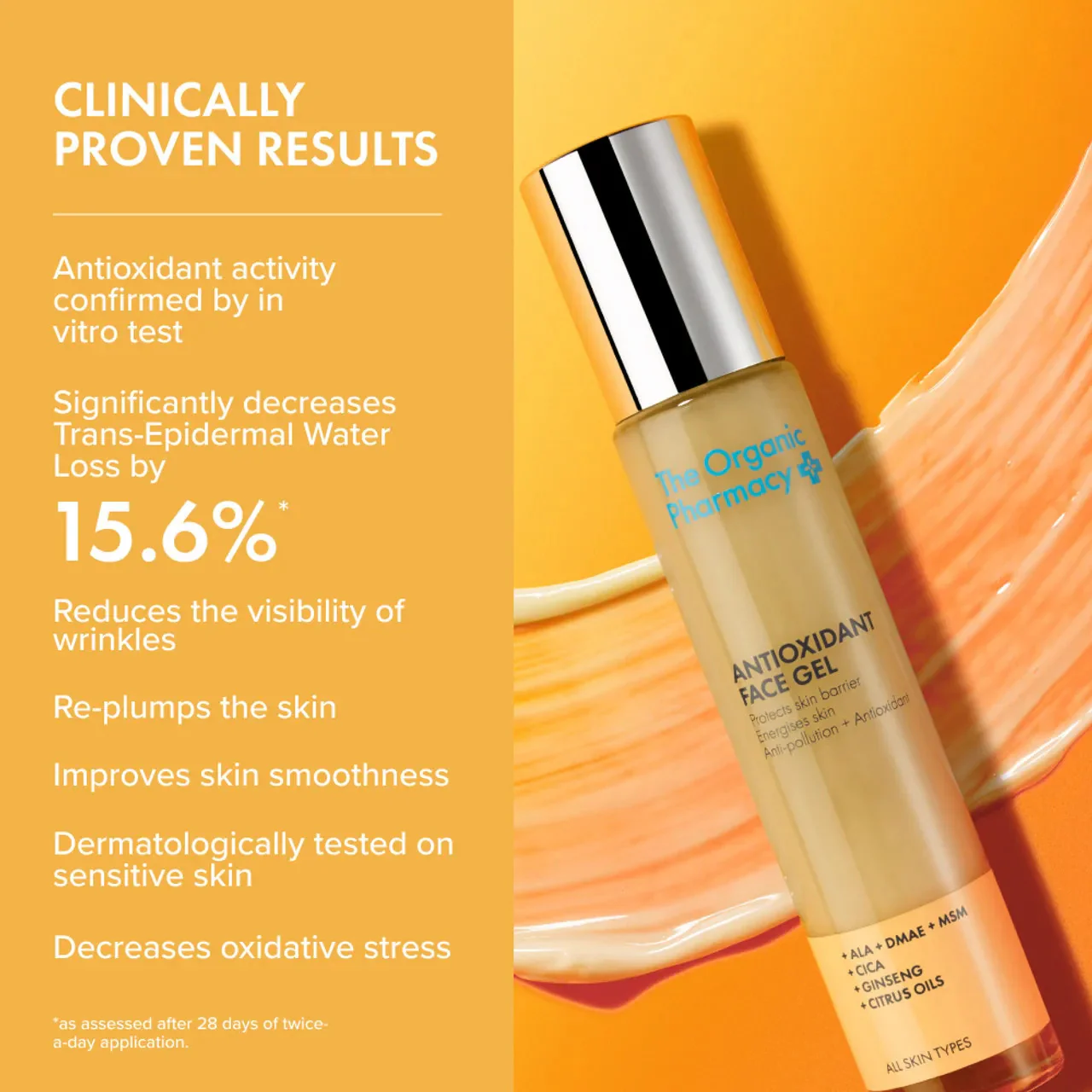 Antioxidant Face Gel 35 ml | The Organic Pharmacy - Image 3