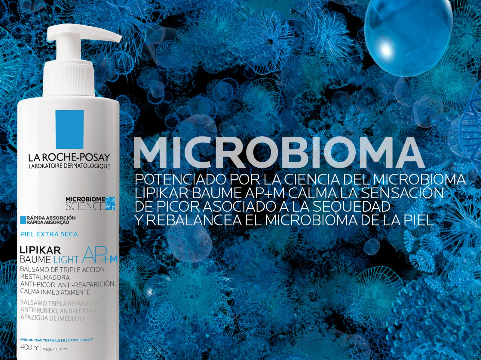Lipikar Baume AP+M Light 400ml | La Roche-Posay - Image 2