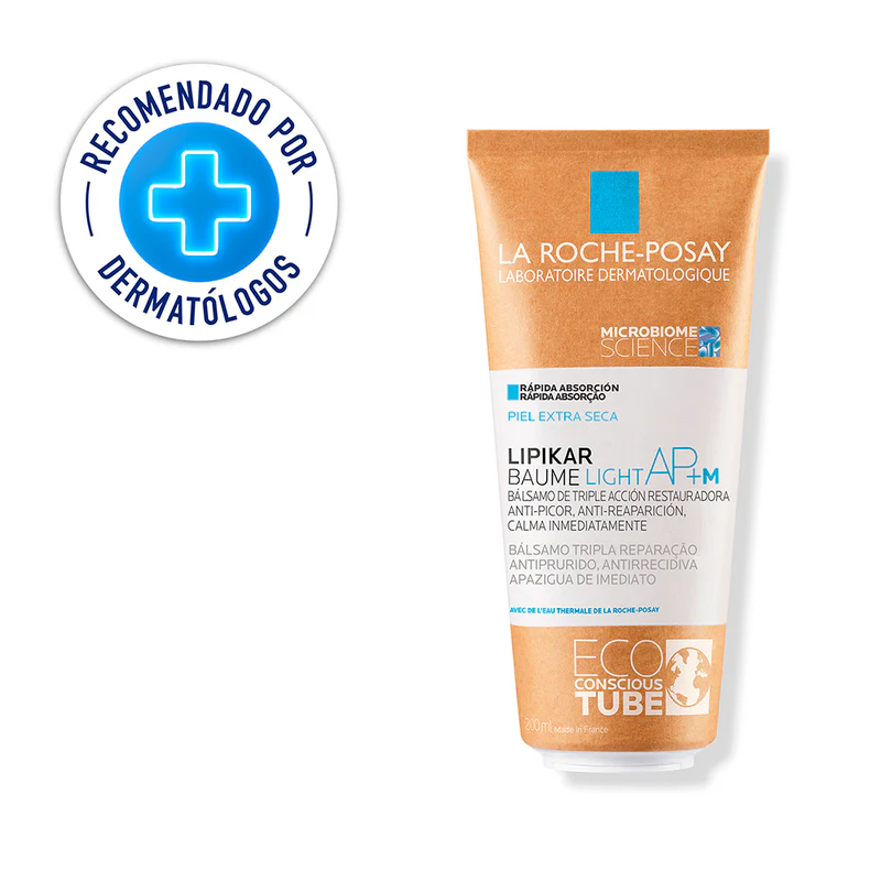 Bálsamo Corporal Pieles Secas Lipikar Baume Ap+M Tubo Cartón 200Ml