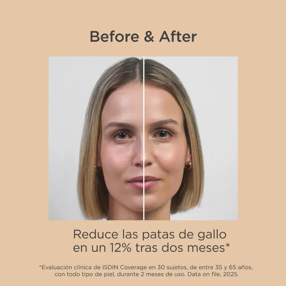 Base de Maquillaje Isdin Coverage 1.0 Pearl Spf50+ 30 Gr | Isdin - Image 7