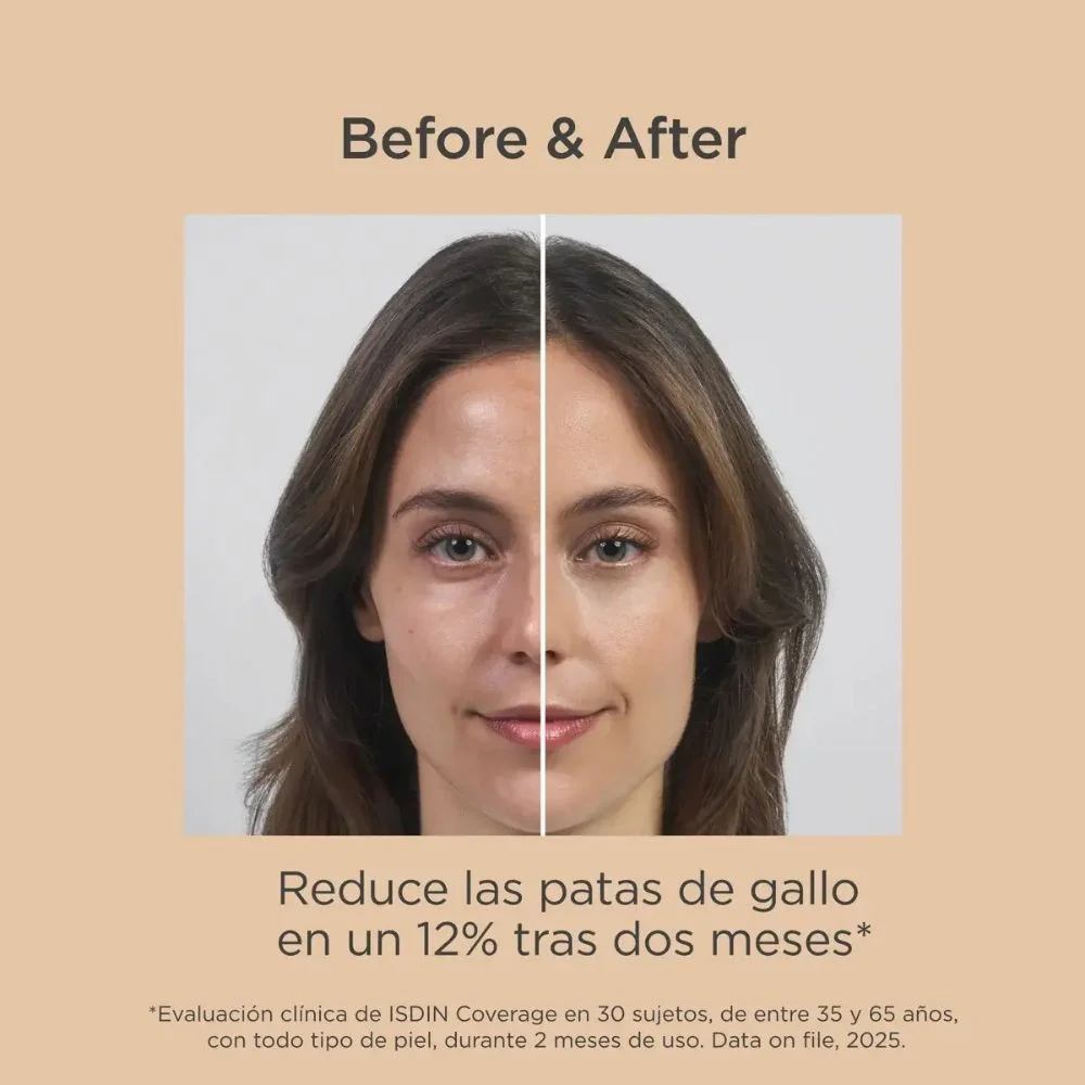 Base de Maquillaje Isdin Coverage  2.0 Beige Spf50+ 30 Gr | Isdin - Image 10