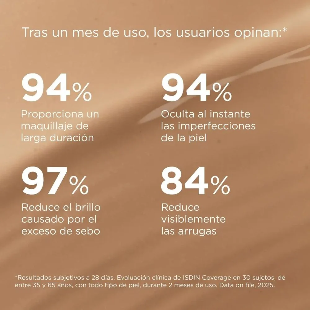 Base de Maquillaje Isdin Coverage 4.0 Golden Spf50+ 30 Gr - Image 9