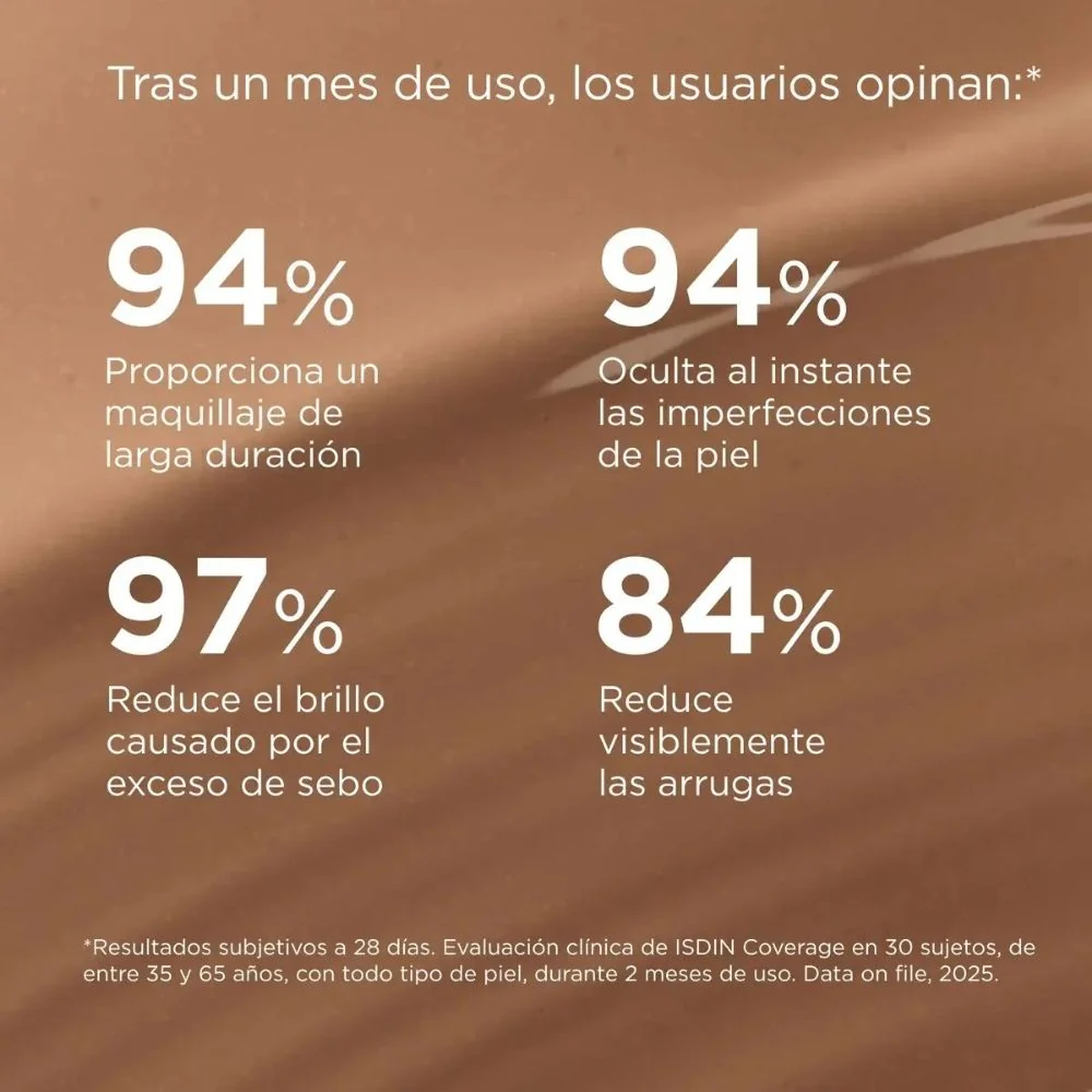 Base de Maquillaje Isdin Coverage 5.0 Bronze Spf50+ 30 Gr - Image 4