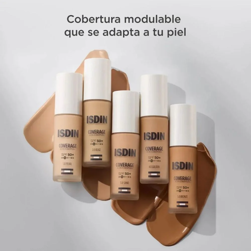 Base de Maquillaje Isdin Coverage 5.0 Bronze Spf50+ 30 Gr - Image 7