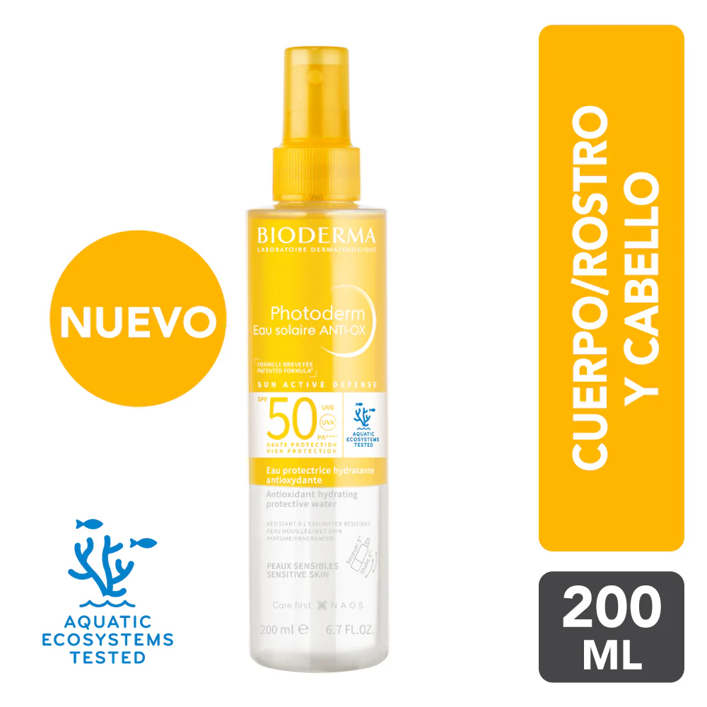 Photoderm Eau Solaire Anti - Ox Spf50 200Ml | Bioderma - Image 4