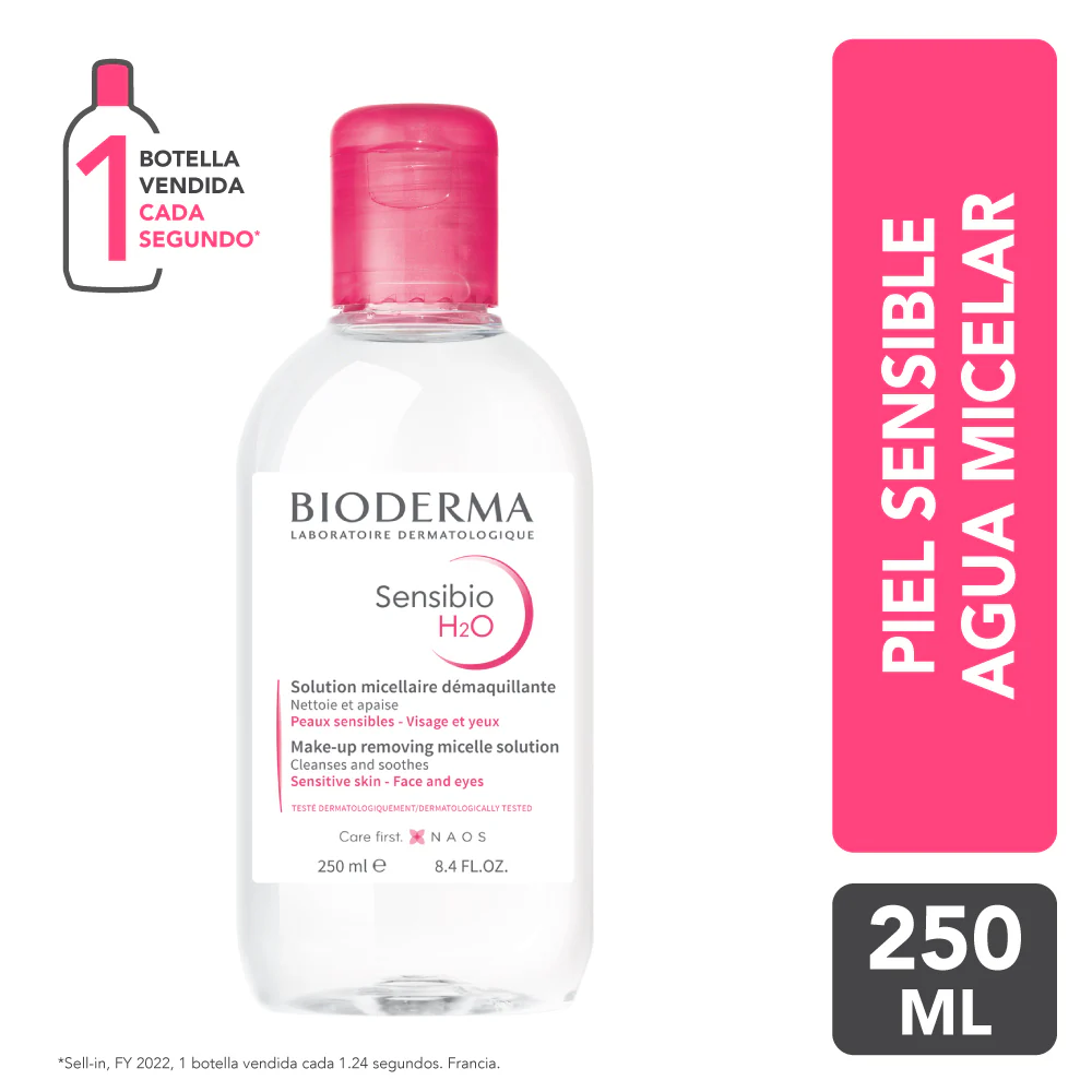 Sensibio H2O Agua Micelar 250ml | Bioderma - Image 4