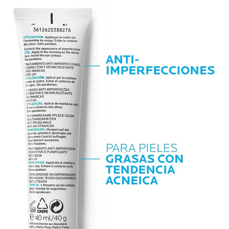 Corrector Anti-imperfecciones Effaclar Duo+ 40ml FPS 30+ - Image 3