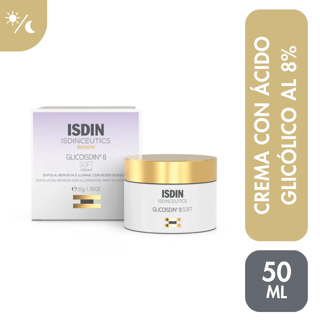 Crema Facial Isdin Glicoisdin 8% Soft Efecto Peeling - Image 3