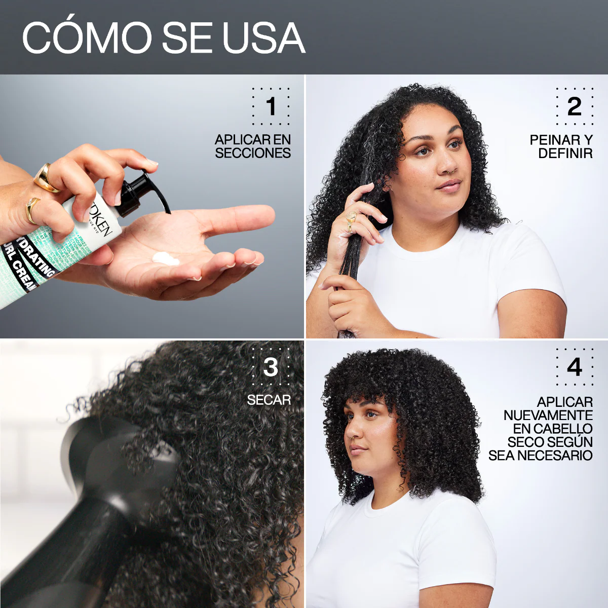 Crema Hidratante Para Rizos Acidic Bonding Curls 250Ml Redken - Image 4