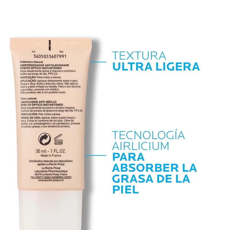 Crema Matificante con Color Effaclar BB Blur 30ml - Image 2
