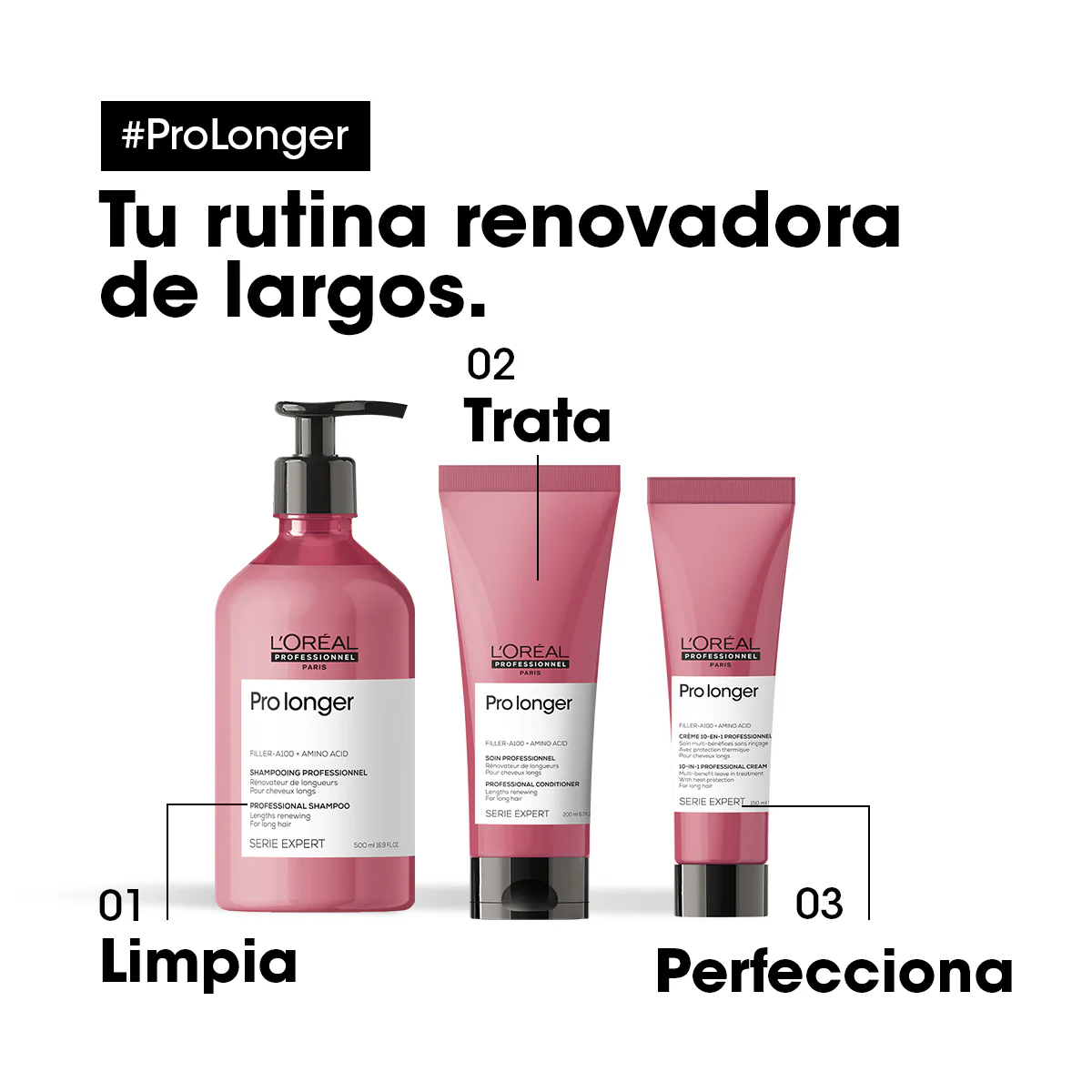 Crema Para Peinar Prolonger Renovadora De Puntas 150Ml Loreal Professionnel - Image 6