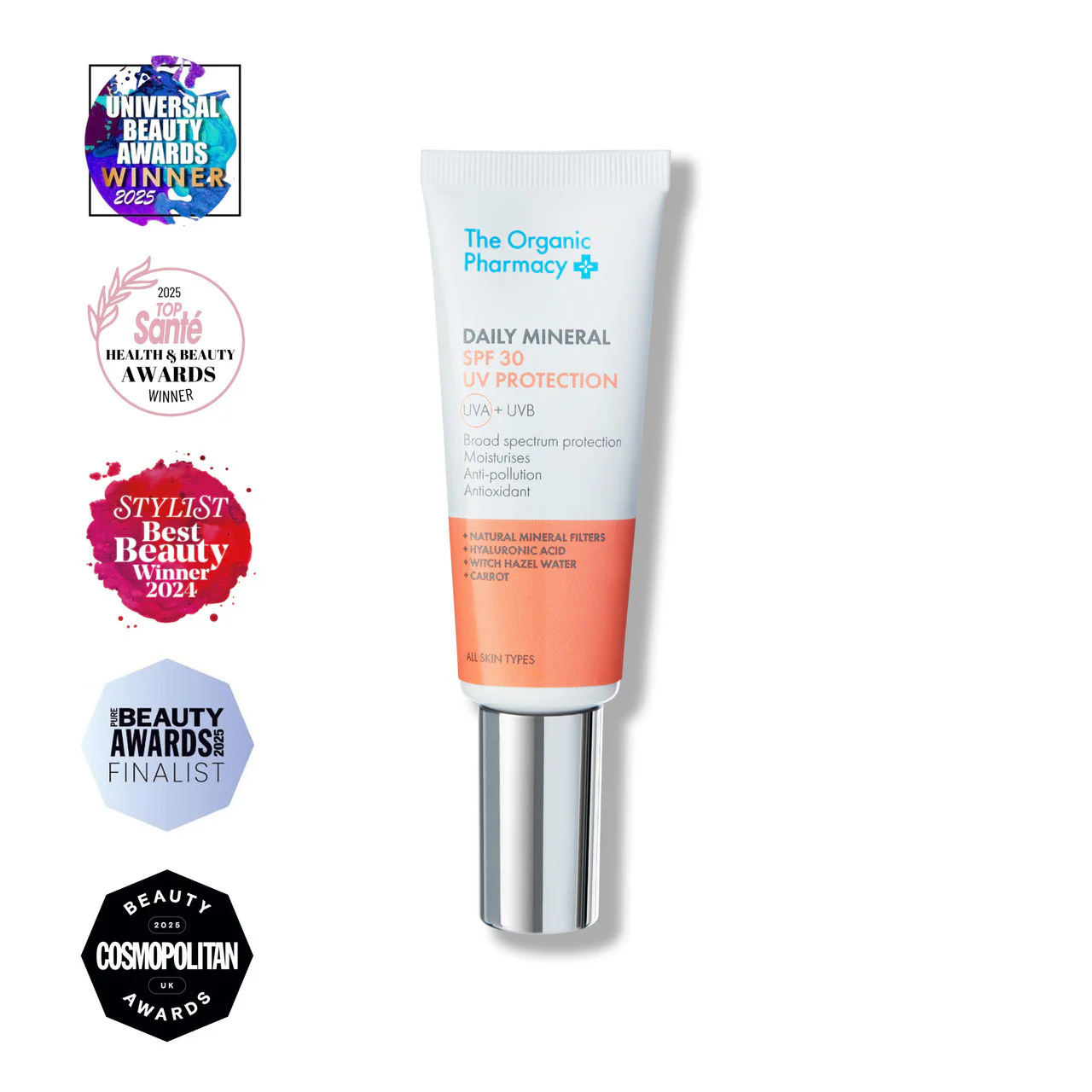 Daily Mineral SPF 30 UV Protection 50ml | The Organic Pharmacy - Image 2
