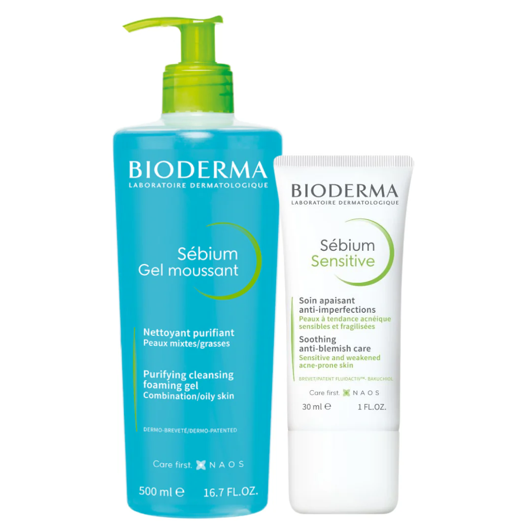 Dúo Bioderma Limpieza Y Calmante Sebium - Image 2