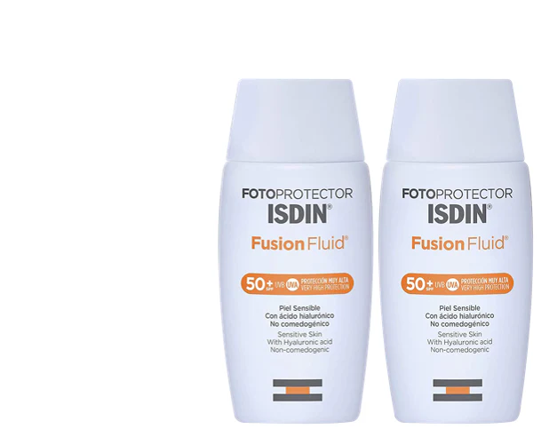 Pack Duo Fusion Fluid SPF 50 x2 | Isdin - Image 2