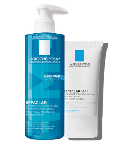 Dúo Effaclar Piel Grasa | Effaclar Mat + Gel 400ml | La Roche-Posay - Image 2