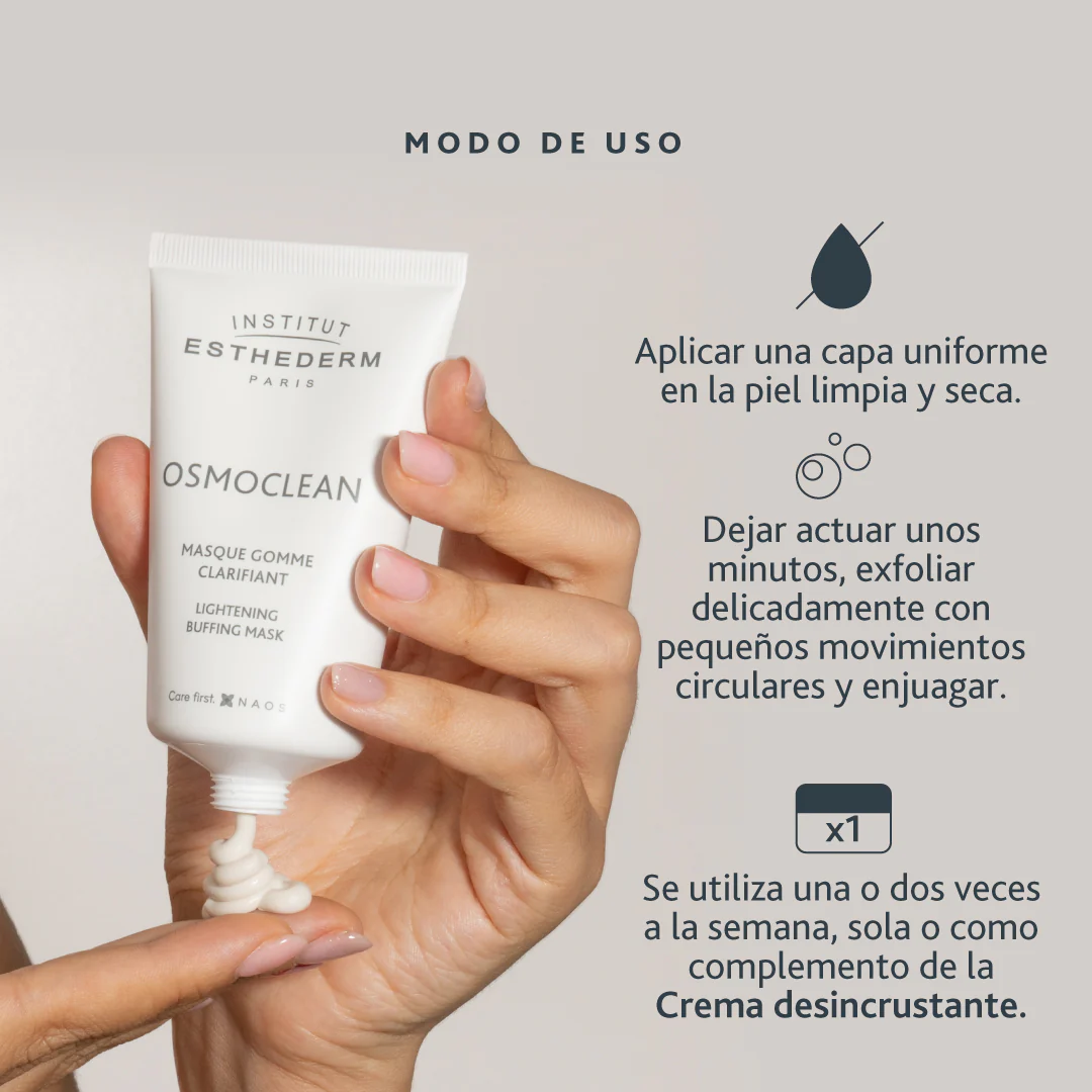 Esthederm Osmoclean Mascarilla Exfoliante Aclaradora 75Ml - Image 3