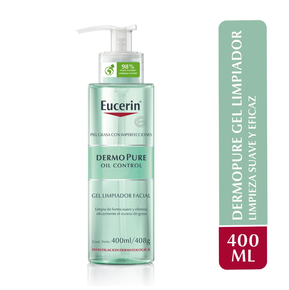 Dermopure Gel Limpiador 400Ml | Eucerin - Image 4