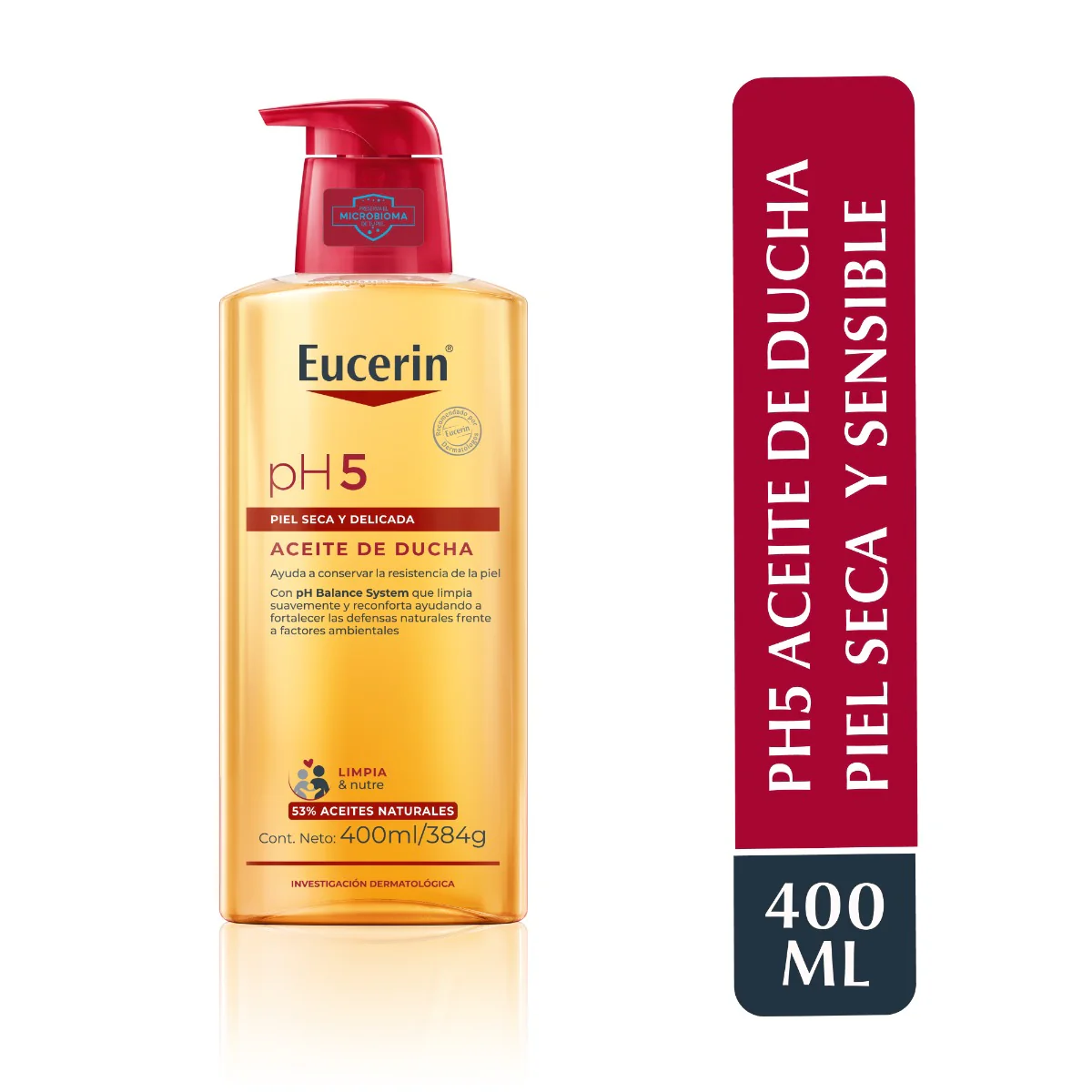 pH5 Aceite de Ducha 400ml | Eucerin - Image 4