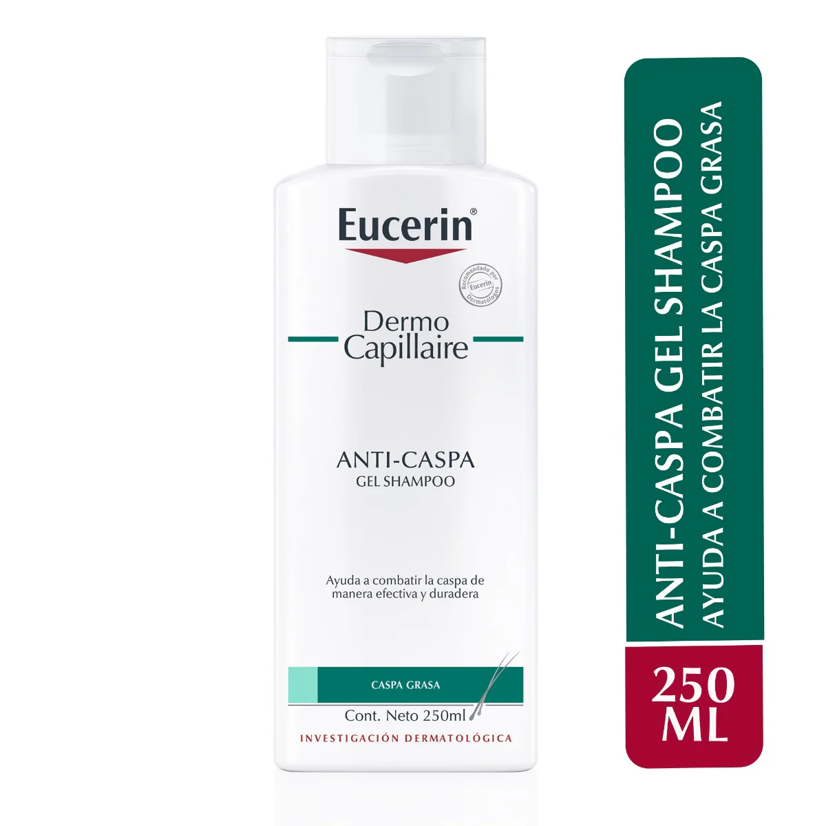 Shampoo Dermo Capilar Anticaspa Grasa 250ml | Eucerin - Image 4