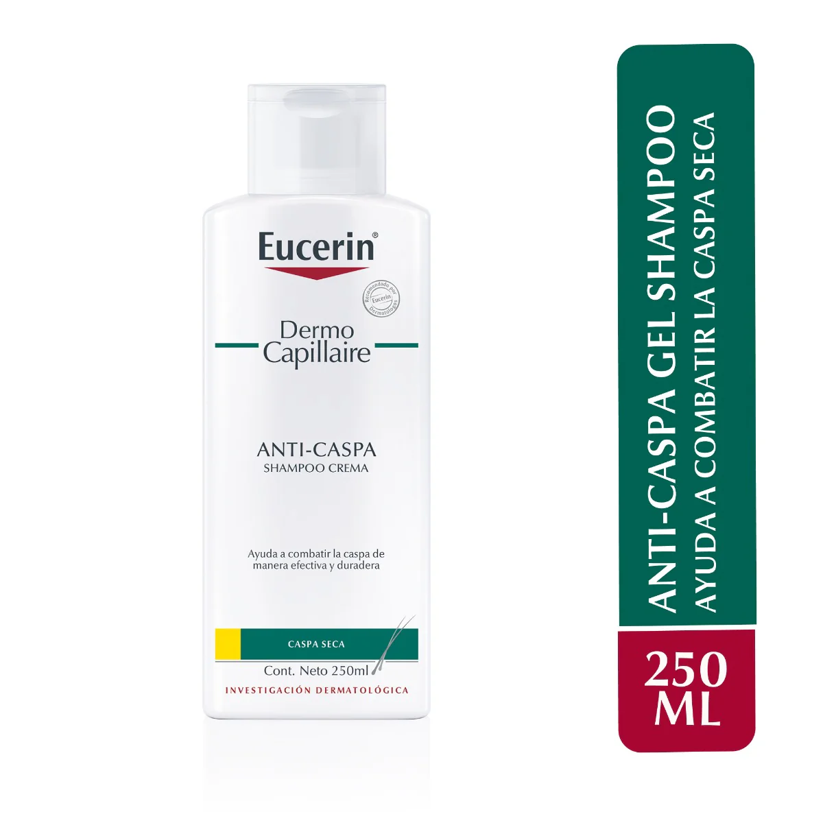 Shampoo Dermo Capilar Anticaspa Seca 250ml | Eucerin - Image 4
