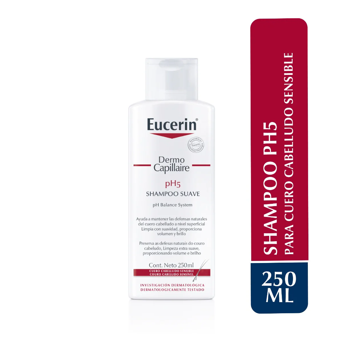 Shampoo Dermo Capilar pH5 250ml | Eucerin - Image 4