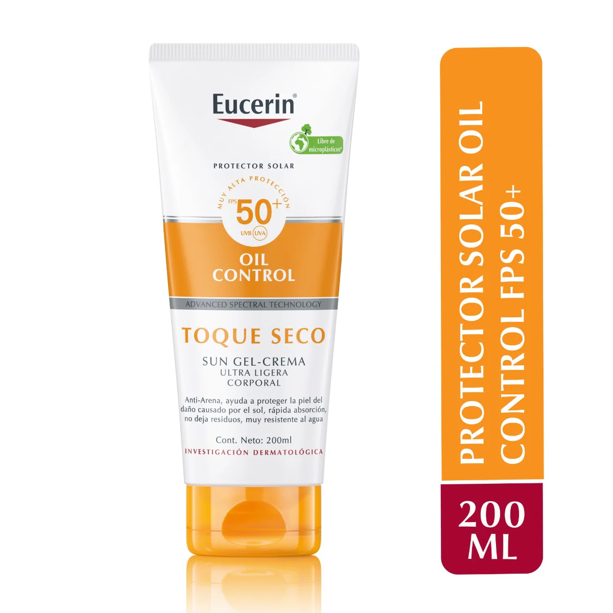 Sun Toque Seco Corporal Crema Gel Fps 50 200Ml | Eucerin