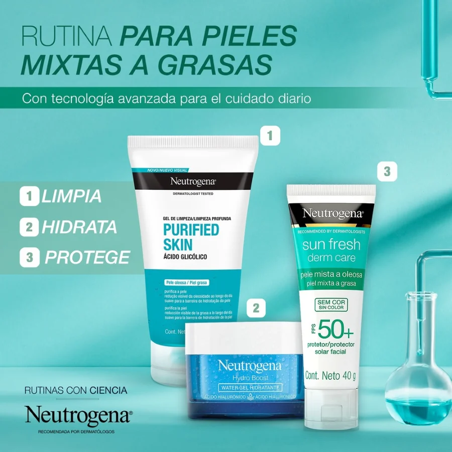 Exfoliante Facial Neutrogena Purified Skin 100ml - Image 2
