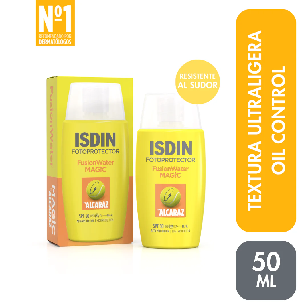 Fotoprotector Isdin Fusion Water Magic By Alcaraz Fps50 50Ml - Image 7