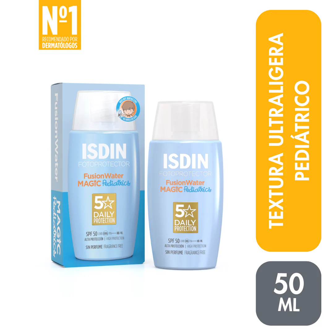 Fotoprotector Fusion Water Pediatrics SPF 50 | Isdin - Image 5