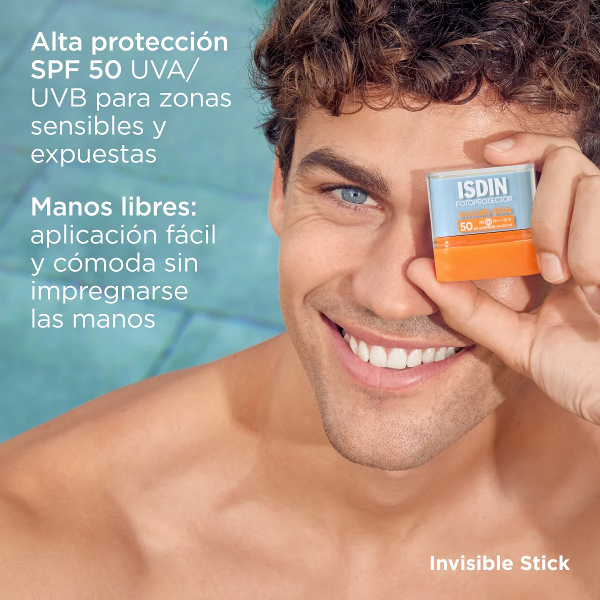 Fotoprotector Invisible Stick SPF 50 10g | Isdin - Image 4