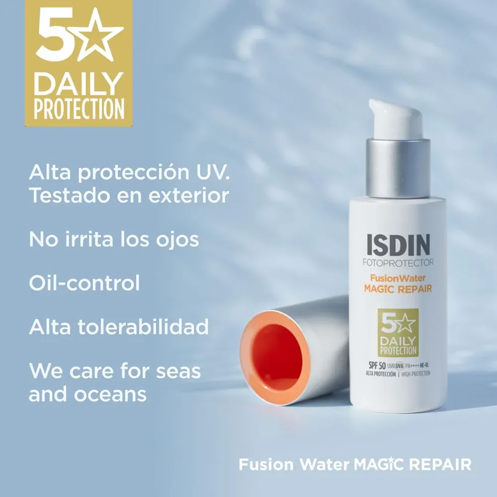 Fotoprotector Magic Repair Fusion Water 50ml Isdin - Image 2