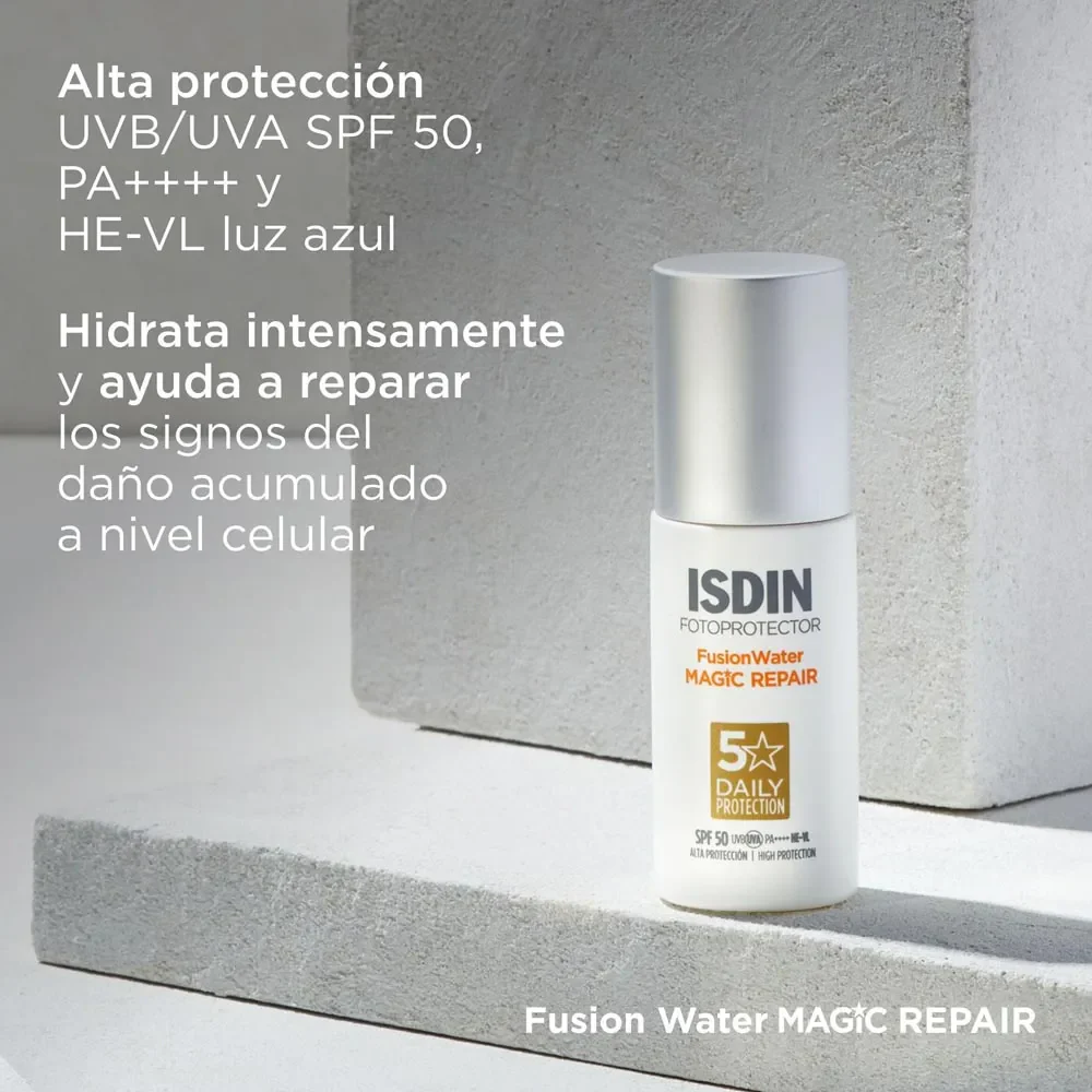 Fotoprotector Magic Repair Fusion Water 50ml Isdin - Image 4