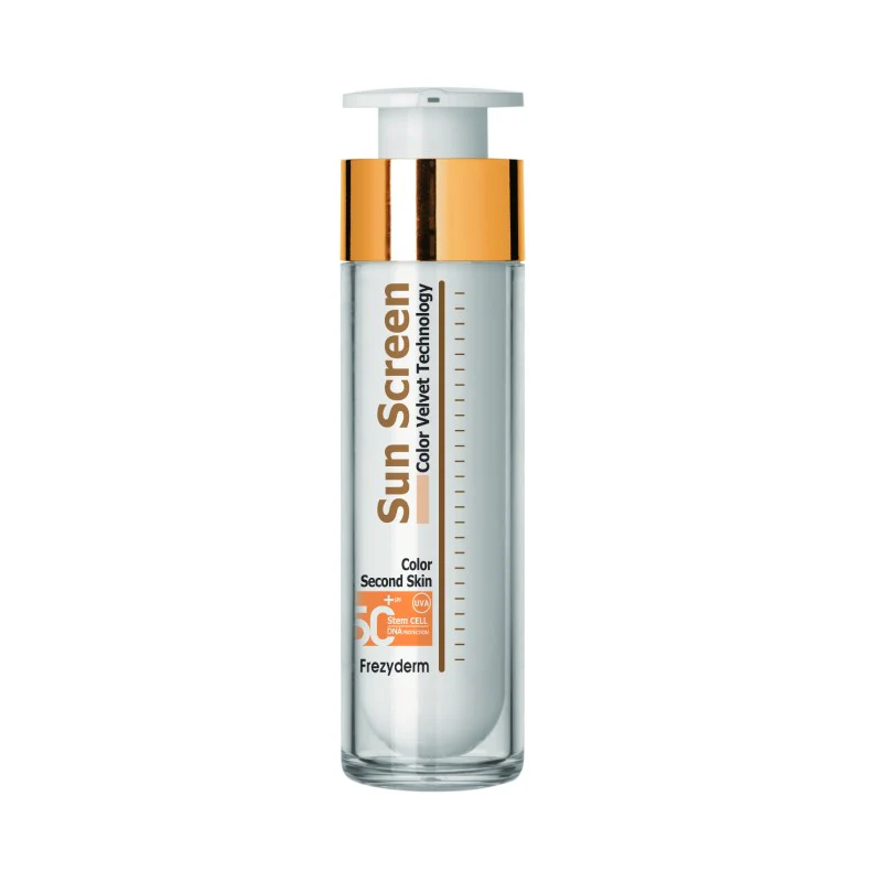 Fotoprotector Sun Screen Velvet con Color Face SPF50+ 50ml | Frezyderm - Image 2