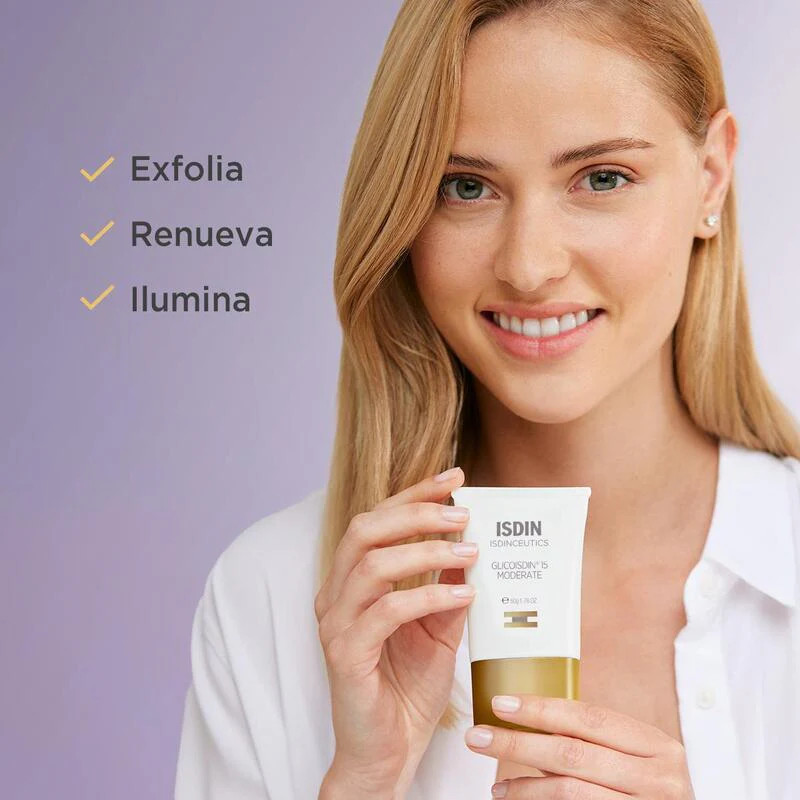 Glicoisdin 15% Gel 50 Ml - Gel Facial Con Efecto Peeling Con Ácido Glicólico - Antiedad - Image 3