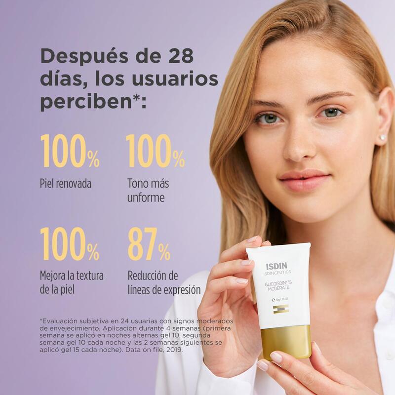 Glicoisdin 15% Gel 50 Ml - Gel Facial Con Efecto Peeling Con Ácido Glicólico - Antiedad - Image 4