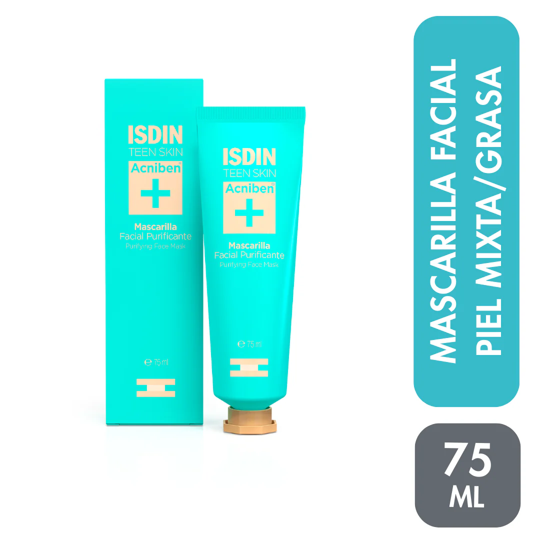 Isdin Acniben Mascarilla Facial Purificante 75Ml - Image 4