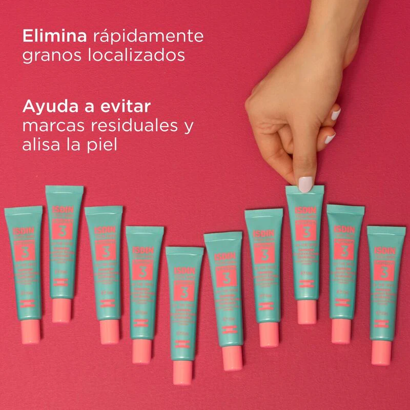 Isdin Acniben On The Spot 15Ml - Gel Corrector De Granos Faciales Localizados Para Piel El Mixta A Grasa - Image 3