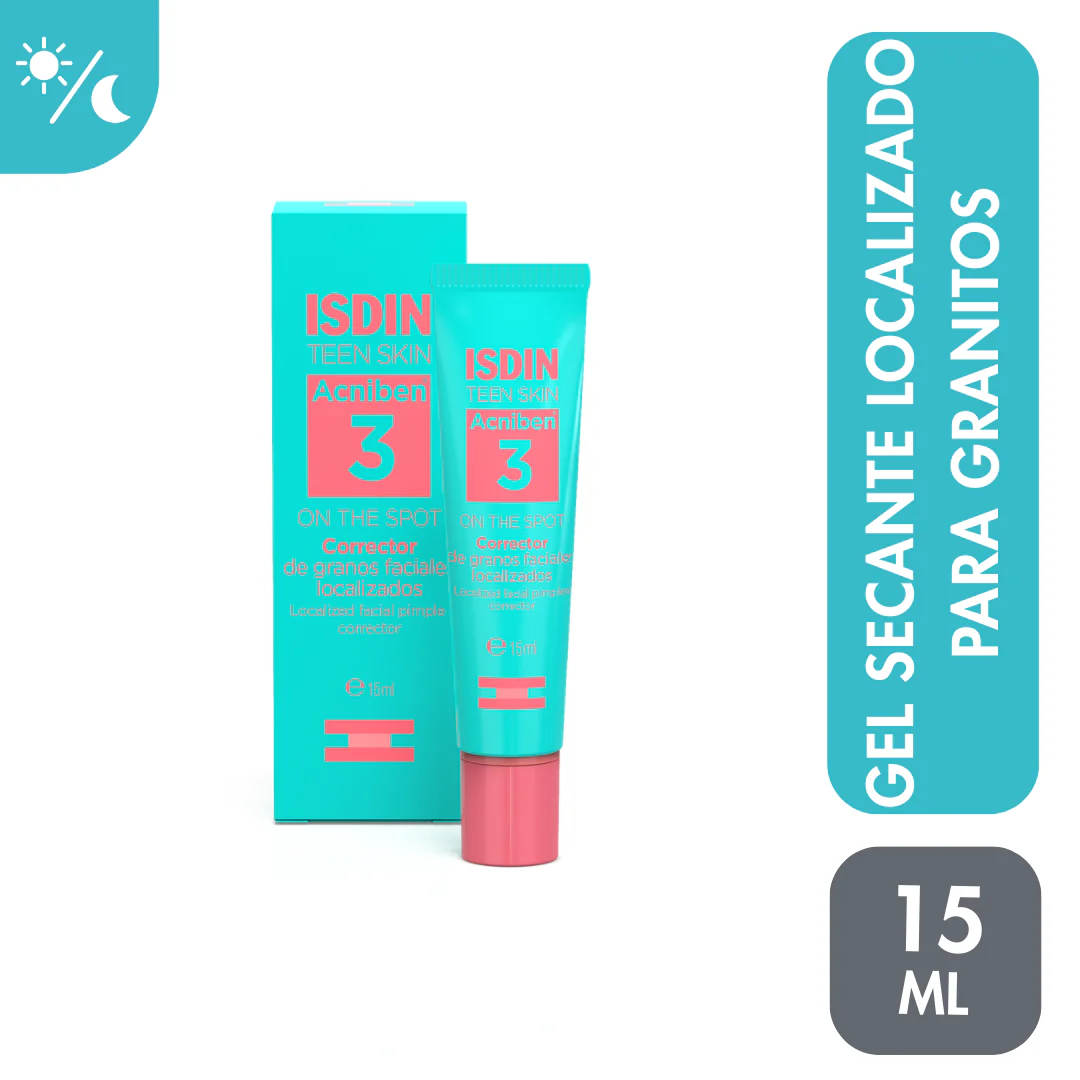 Isdin Acniben On The Spot 15Ml - Gel Corrector De Granos Faciales Localizados Para Piel El Mixta A Grasa - Image 7