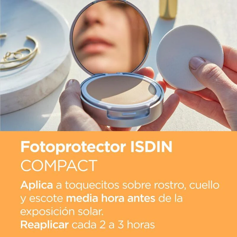 Fotoprotector Compacto SPF 50 Arena 10g | Isdin - Image 3