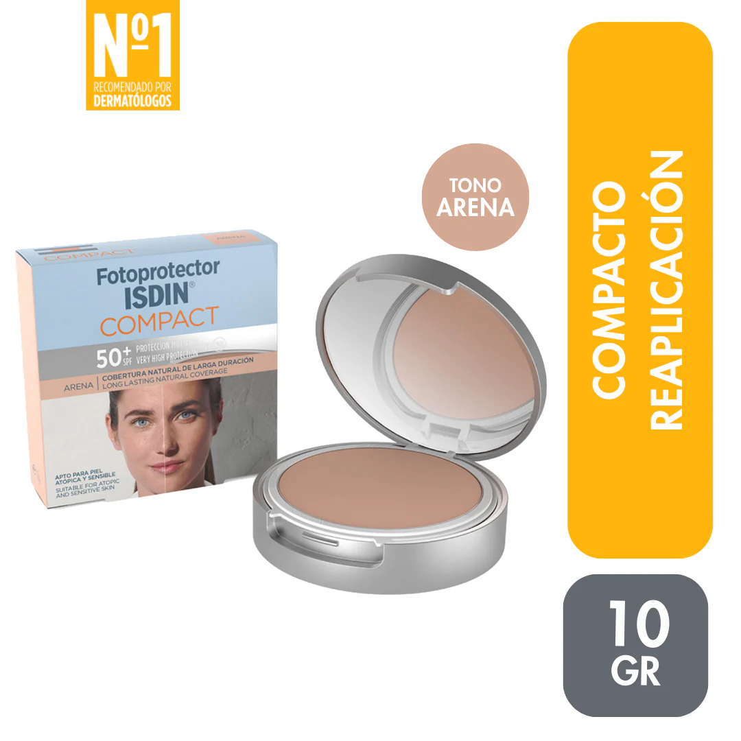 Fotoprotector Compacto SPF 50 Arena 10g | Isdin - Image 4