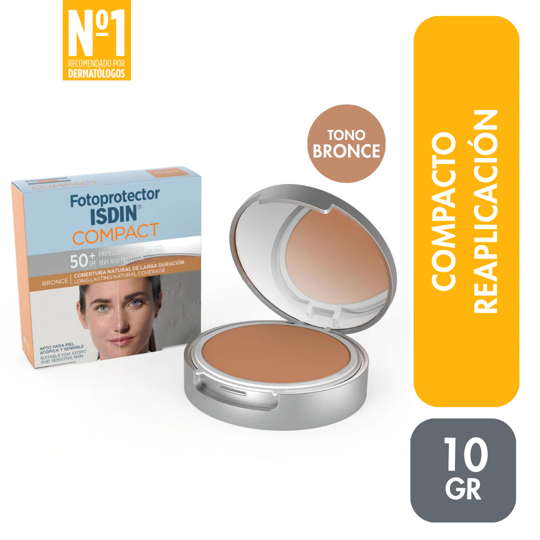 Isdin Fotoprotector Compact Bronze Spf50 10G - Bloqueador - Image 7