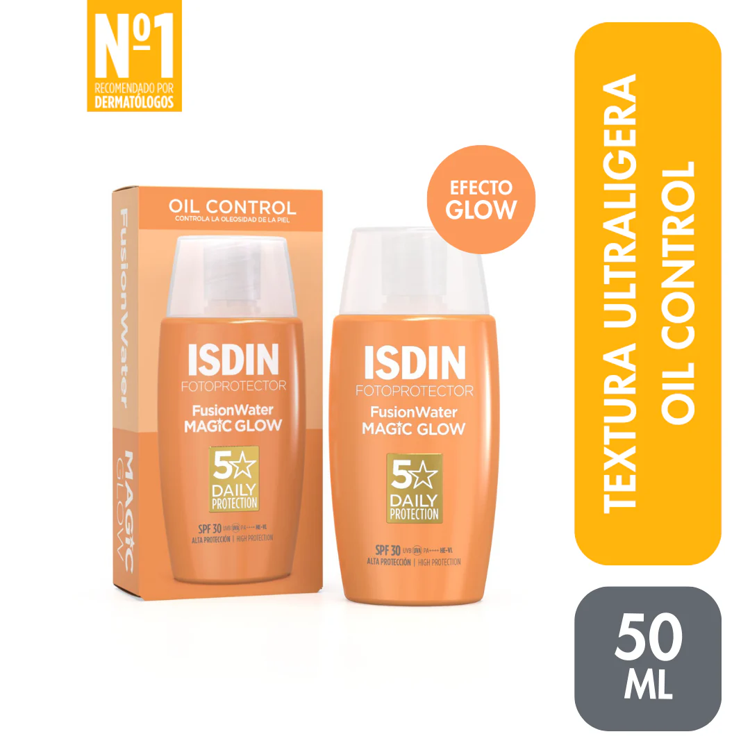 Isdin Fotoprotector Fusion Water Magic Glow Spf30 50Ml - Bloqueador - Image 7