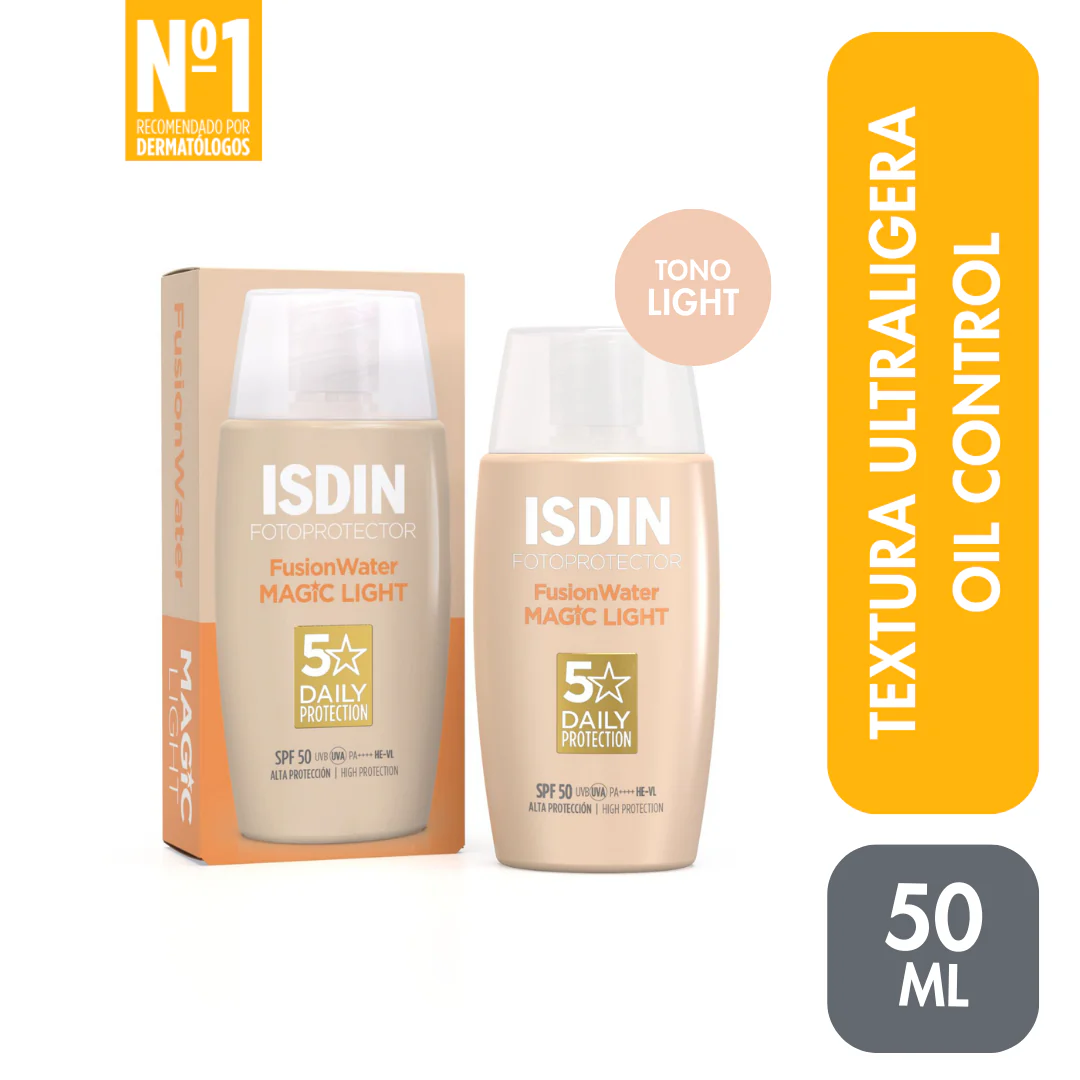 Isdin Fotoprotector Fusion Water Magic Light Spf50 50Ml - Image 3