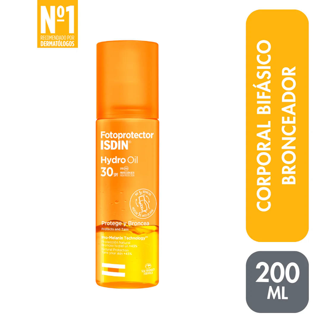 Fotoprotector Hydro Oil SPF 30 200ml | Isdin - Image 5