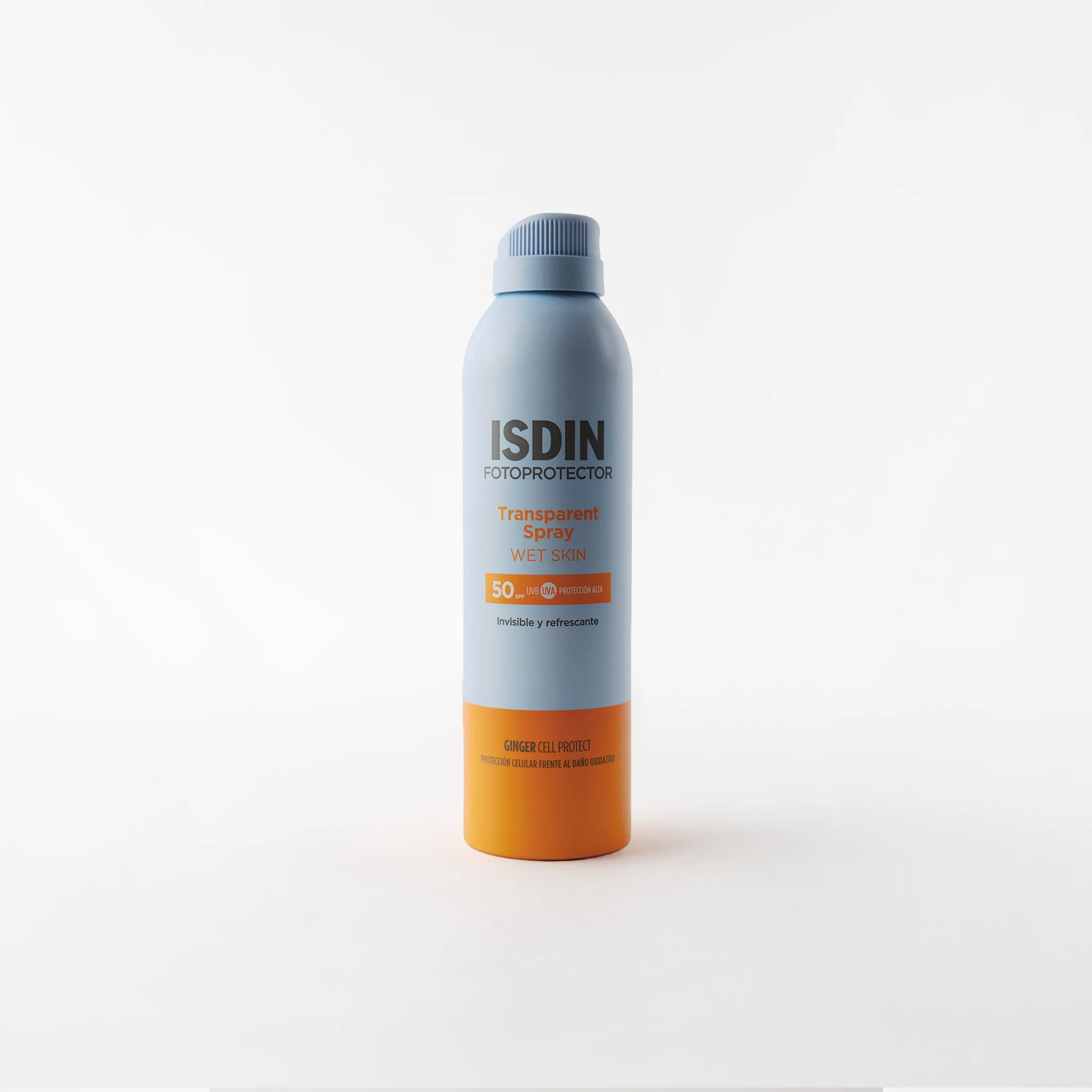 Isdin Fotoprotector Transparent Spray Wet Skin SPF50 250ml - Bloqueador corporal