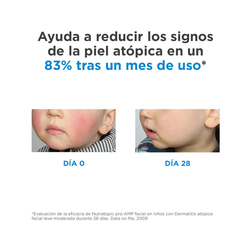 Isdin Nutratopic Pro-Amp Crema Facial 50Ml C/F - Crema Facial Protectora Reducción Signos Piel Reactiva - Image 4